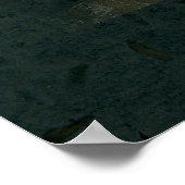 Stratford Church aan de overkant van de Avon. Poster (Hoek)