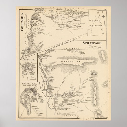 Stratford, Coos Co. Poster (Voorkant)