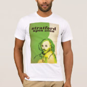 Stratford on avon old style reisposter t-shirt (Voorkant)