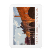 Stratford on Avon Railway Poster Magneet (Verticaal)
