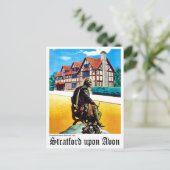 Stratford on Avon, shakespear's geboorteplaats Briefkaart (Staand voorkant)