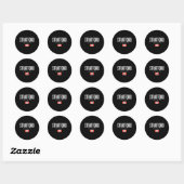 Stratford Ontario Canada Ronde Sticker (Vel)