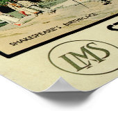 STRATFORD OP AVON MAS Rail Welcombe Guest House Poster (Hoek)