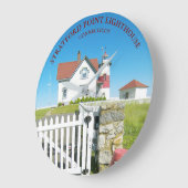 Stratford Point Lighthouse Connecticut Grote Klok (Hoek)