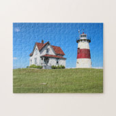 Stratford Point Lighthouse, Connecticut Legpuzzel (Horizontaal)