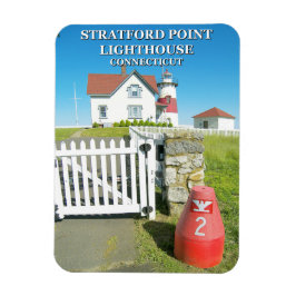 Stratford Point Lighthouse, Connecticut Magneet