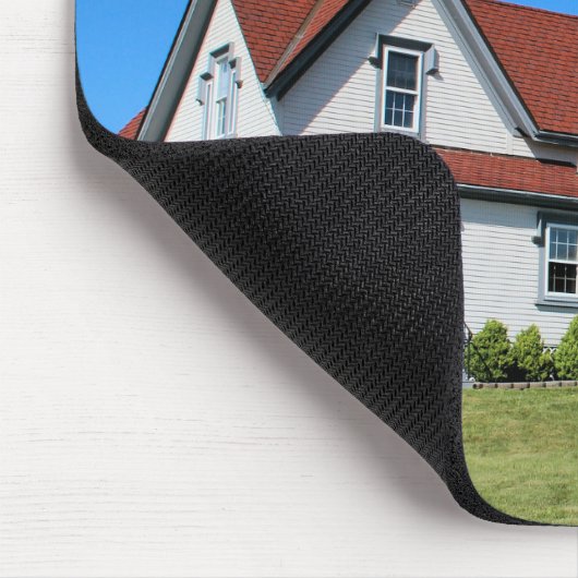 Stratford Point Lighthouse, Connecticut Mousepad Muismat (Hoek)