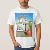 Stratford Point Lighthouse, Connecticut T-Shirt (Voorkant)