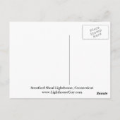 Stratford Shoal Lighthouse, Connecticut Briefkaart (Achterkant)