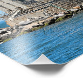 Stratford Shoal Lighthouse, Connecticut Foto Afdruk (Hoek)