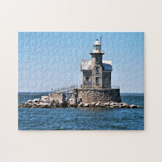 Stratford Shoal Lighthouse, Connecticut Legpuzzel (Horizontaal)