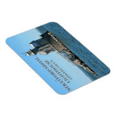 Stratford Shoal Lighthouse, Connecticut Magneet (Rechterzijde)