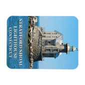 Stratford Shoal Lighthouse, Connecticut Magneet (Horizontaal)