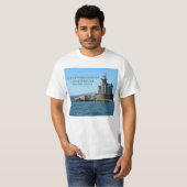 Stratford Shoal Lighthouse, Connecticut T-shirt (Voorkant volledig)