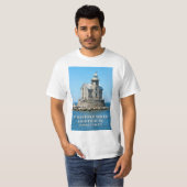 Stratford Shoal Lighthouse, Connecticut T-shirt (Voorkant volledig)