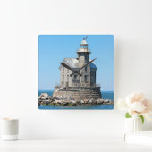 Stratford Shoal Lighthouse, Connecticut Vierkante Klok (Huis)