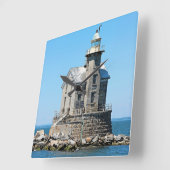 Stratford Shoal Lighthouse, Connecticut Vierkante Klok (Hoek)