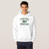 Stratford - Spartans - High School - Houston Texas Hoodie (Voorkant volledig)