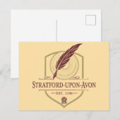 Stratford-upon-Avon Engeland Briefkaart (Voorkant / Achterkant)