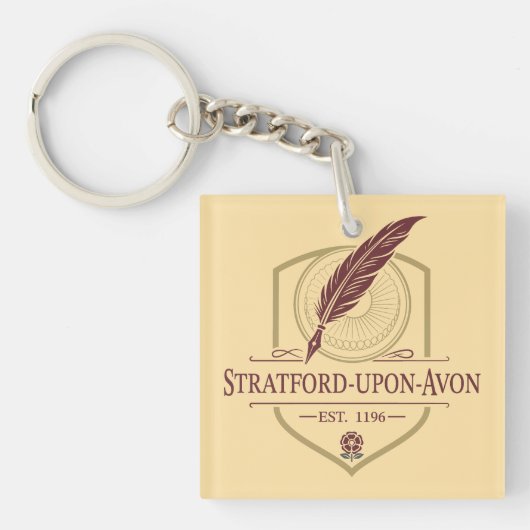 Stratford-upon-Avon Engeland Sleutelhanger (voorkant)
