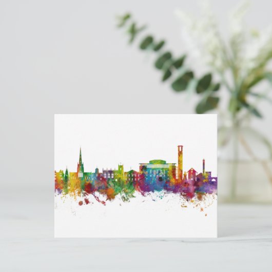 Stratford-upon-Avon England Skyline Briefkaart (Staand voorkant)