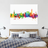 Stratford-upon-Avon England Skyline Canvas Afdruk (Insitu (Slaapkamer))