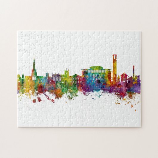 Stratford-upon-Avon England Skyline Legpuzzel (Horizontaal)