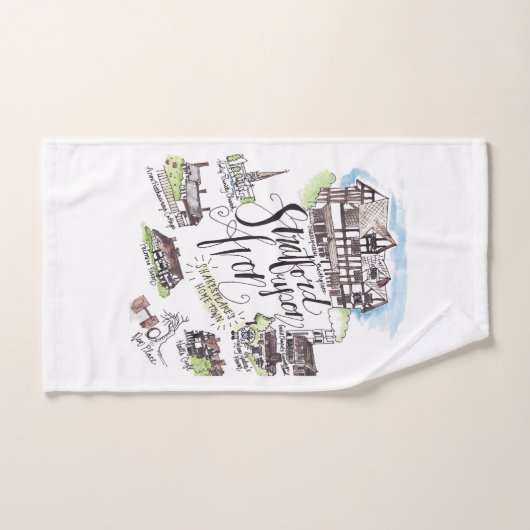 Stratford Upon Avon Kitchen Tea Towel Handdoek (Handdoek)