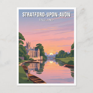 Stratford-Upon-Avon Reizen naar Engeland Briefkaart
