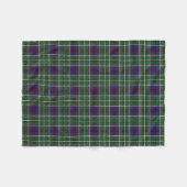 Strathclyde University Tartan Fleece Deken (Voorkant (Horizontaal))