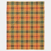 Strathearn clan Pset Scottish tartan Fleece Deken (Voorkant)