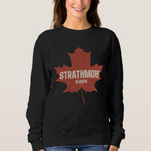 Strathmore Alberta Canada Canadees Erfgoed Esdoorn Trui