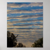 Stratocumulus Undulatus Clouds Poster (Voorkant)