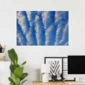 Stratocumulus Undulatus Clouds Poster (Thuiskantoor)