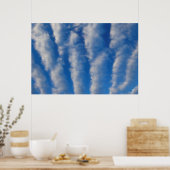Stratocumulus Undulatus Clouds Poster (Keuken)