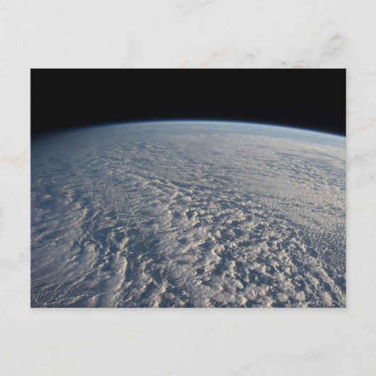 Stratocumulus wolken boven de Stille Oceaan. Briefkaart (Voorkant)