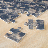Stratocumulus wolken boven de Stille Oceaan. Legpuzzel (Zijkant)