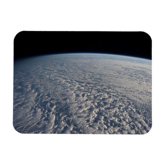 Stratocumulus wolken boven de Stille Oceaan. Magneet (Horizontaal)