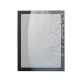 Stratocumulus wolken boven de Stille Oceaan. Notitieblok (Linkerzijde)