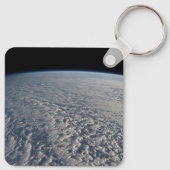 Stratocumulus wolken boven de Stille Oceaan. Sleutelhanger (Achterkant)