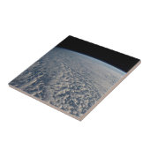 Stratocumulus wolken boven de Stille Oceaan. Tegeltje (Zijkant)