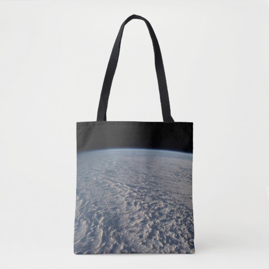 Stratocumulus wolken boven de Stille Oceaan. Tote Bag (Voorkant)