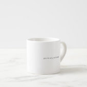 Stratodino Princess + Jij bent mijn prinses Espresso Kop (Voorkant rechts)