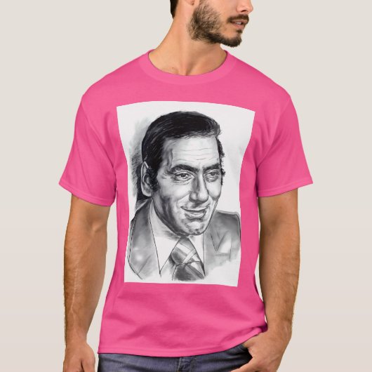 Stratos Dionysiou Portrettekening T-shirt (Voorkant)