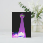 Stratosfeer in Paars Briefkaart (Staand voorkant)