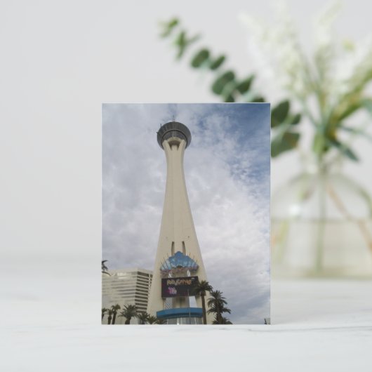 Stratosfeer Las Vegas & Clouds Briefkaarten (Staand voorkant)