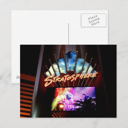 Stratosfeer opwinding! briefkaart (Voorkant / Achterkant)