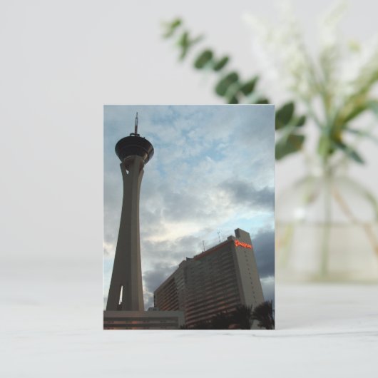 Stratosphere Las Vegas Afbeelding Briefkaarten (Staand voorkant)