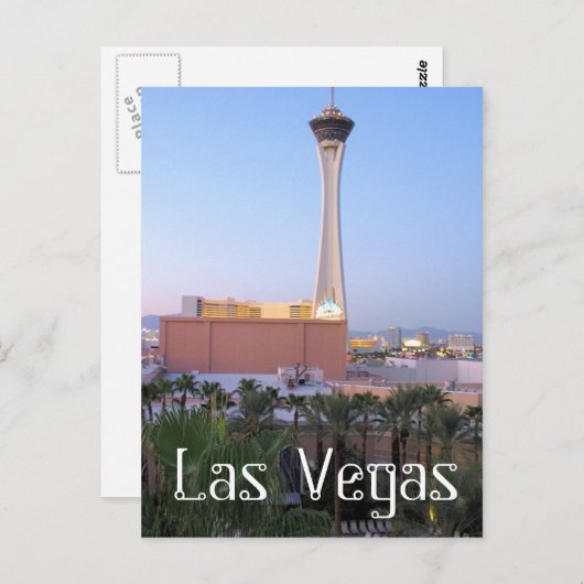Stratosphere Las Vegas Briefkaart (Voorkant / Achterkant)