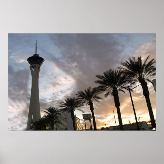 Stratosphere Sunset Poster (Voorkant)